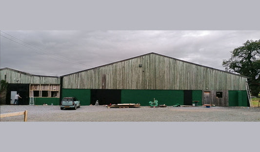 An image of the Christmas Barn used by Copper & Holly 2017 - 2024