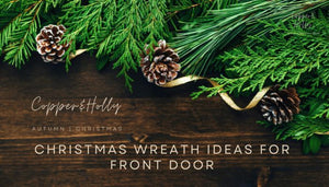 Christmas Wreath Ideas for Front Door