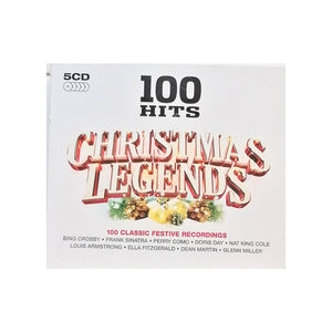 100 Hits Christmas Legends album cover