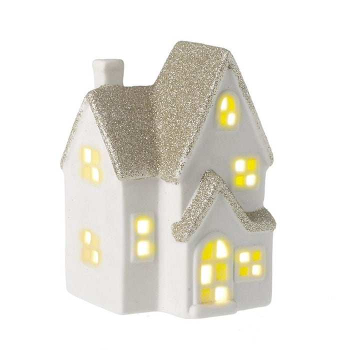 Ceramic Light Up House Ornament
