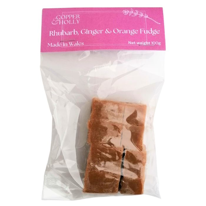 Rhubarb, ginger and orange fudge - Copper & Holly