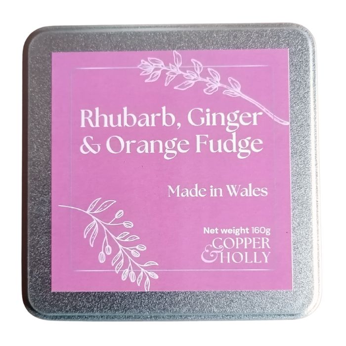 Rhubarb, ginger and orange tin - Copper & Holly