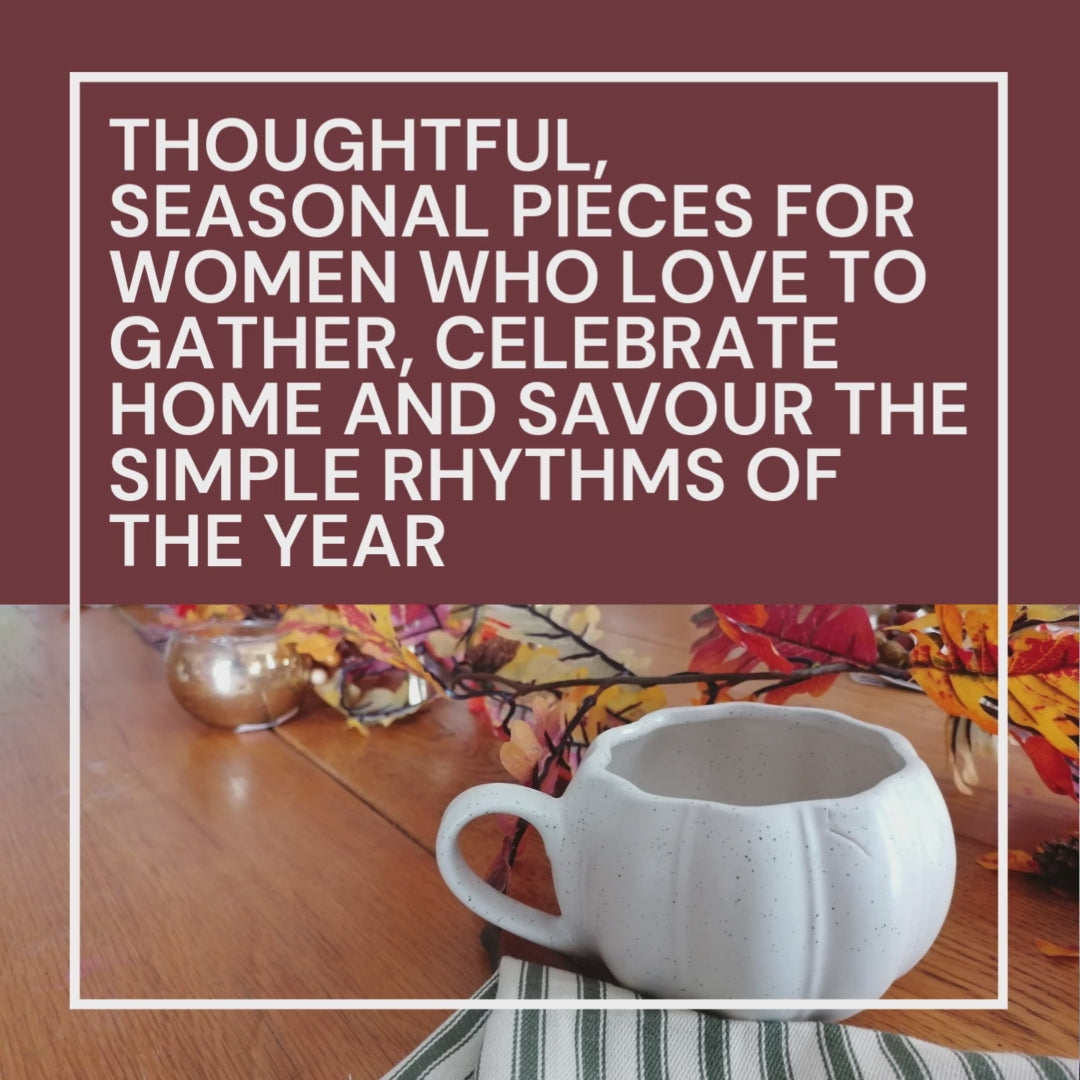Load video: Brand video for Copper &amp; Holly featuring 3 different categories, with an autumnal feel