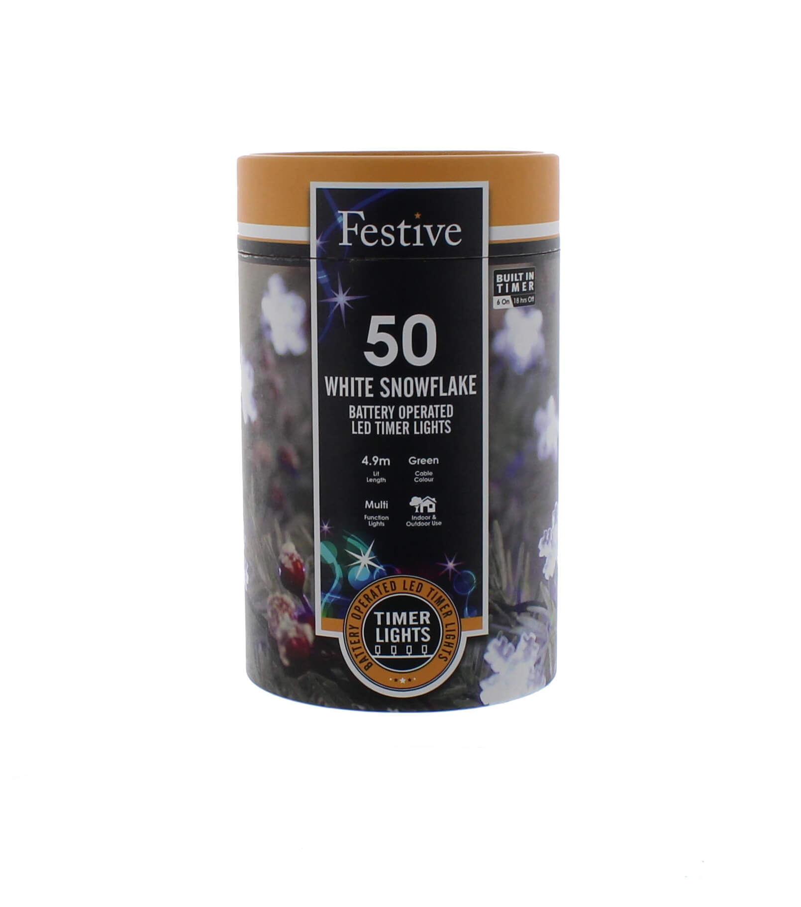 Box of battery snowflake Christmas lights