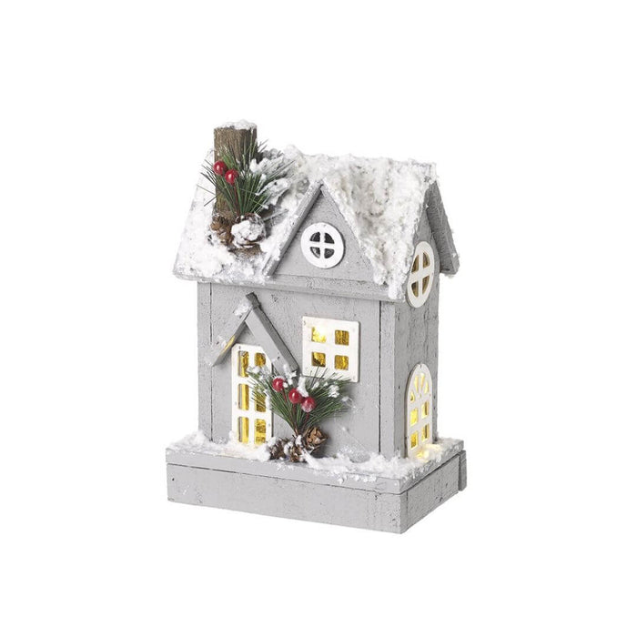 Wooden Christmas House Decorations